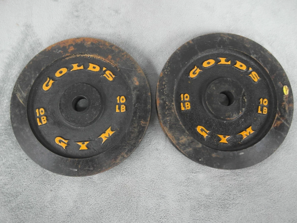 1) Gold’s Gym - 2.5 lbs Barbell Plate Weight Olympic 2 Bar