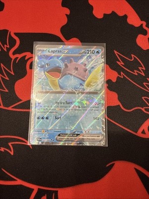 Pokémon TCG Lapras EX Holo Rare 022/088 POR 210HP Basic English