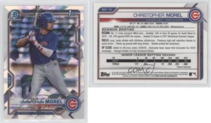 2021 Bowman Chrome Prospects Atomic Refractor Christopher Morel #BCP-131