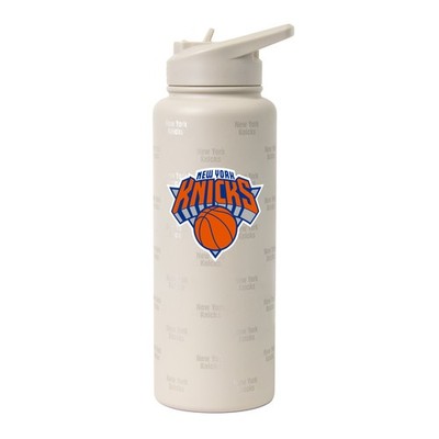 Logo Brands New York Knicks 34oz. Sand Ghost Quencher Bottle