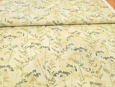 Natural Nature Floral  Cotton Fabric Wilmington Reproduction By the Yard