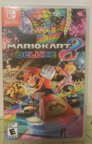 Mario Kart 8 - Deluxe Nintendo Switch Game w/Case