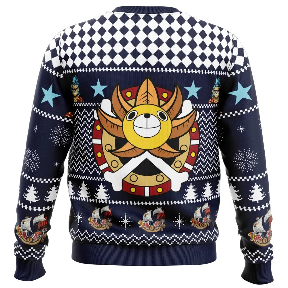 One Piece Thousand Sunny Christmas Ugly Sweater