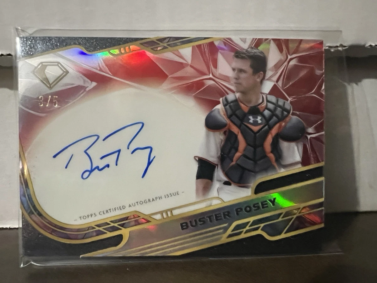 Buster Posey Baseball Serial Numbered Sports Trading Cards