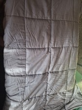 Grey Weighted Blanket 5lbs 100 Cotton 46in x 36in