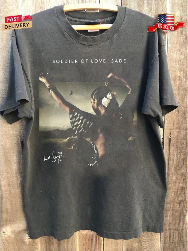 Vintage Sade 90s Concert T-Shirt, Unisex Pop Music Tee, Casual Streetwear Gift