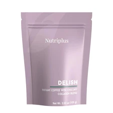 NUTRIPLUS BY FARMASi INSTANT COFFEE WITH CHICORY  AND COLLAGEN BLEND