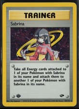 Sabrina [1st Edition] - 20/132 Gym Challenge LP/MP Holo Rare on eBay
