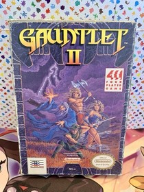 Gauntlet II 2 Nintendo Entertainment System, 1990) NES CIB COMPLETE