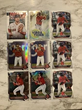 MARCELO MAYER 9 Card Lot | 2022 Bowman Virtuosic, Modern Prospects, 22/23 Mojo