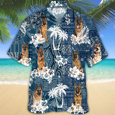German Shepherd Hawaiian Shirt HO1549