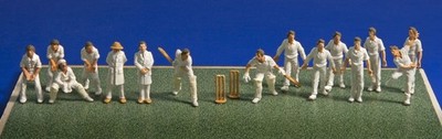 Peco Cricket Team Figuren Spurweite OO