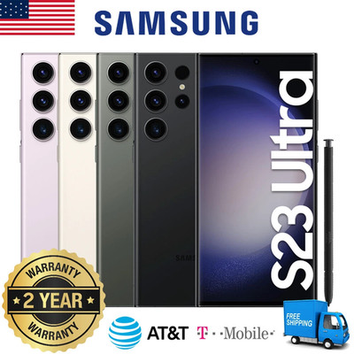 Samsung Galaxy S23 Ultra 5G SM-S918U 256GB Factory Unlocked   New in Sealed  