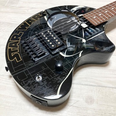 Extrem seltene FERNANDES ZO-3 STAR WARS Darth Vader E-Gitarre.