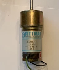 Pittman GM8712-31 Motor 19.1 VDC 60.5:1 Ratio Ham Radio Part Tested