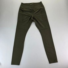 Orvis Womens Midweight High Rise Legging Zipper Pockets M Comfy Casual