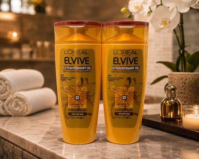 Lot 2 x  L'Oreal Paris Elvive Extraordinary Oil Shampoo 12.6 oz OG Formula NEW