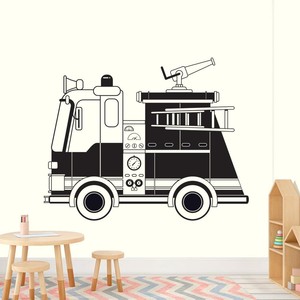 Details About Firetruck Decal Wall Sticker Bedroom Decor Art Stencil Nursery Kids St336 Details About Firetruck Decal Wall Sticker Bedroom Decor Art Stencil Nursery Kids St336