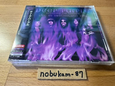 DEEP PURPLE FEATURING JOE SATRIANI LIVE IN SWITZERLAND 1994 JAPAN