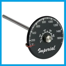 IMPERIAL Flue-Gas Stove Pipe Probe Thermometer KAL KEM Temp Indicator #KK0166 