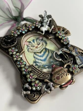 Kirks Folly Alice In Wonderland Cheshire Cat Mini Picture Frame