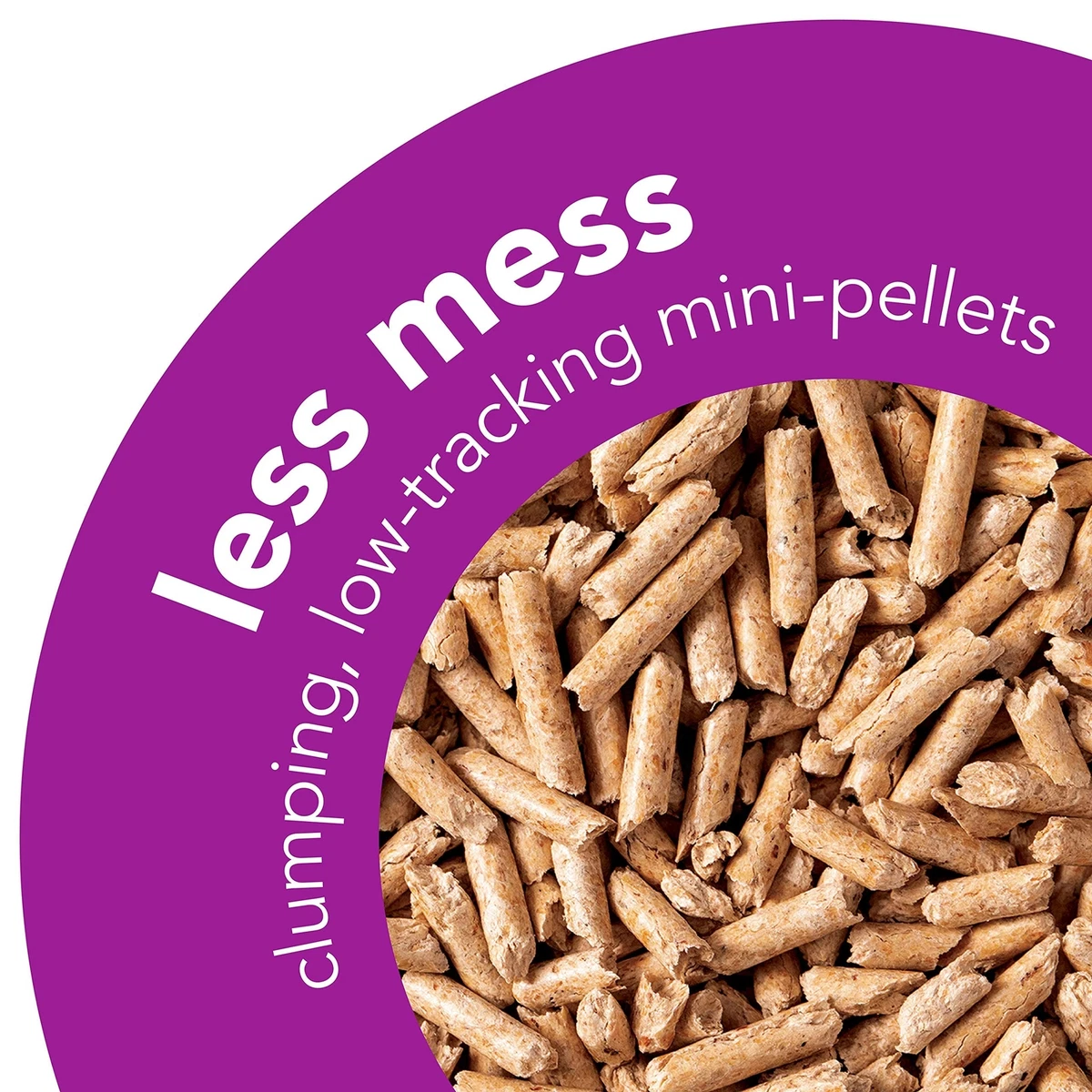 kocat Less Mess Natural Wood Clumping Cat Litter Mini Pellets