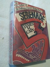 Thriller James M. Cain Serenade 1937 1st US VG DJ NF