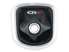 SCHALTMANSCHETTE FUR HONDA CRV 2006-2012 SCHALTSACK STICKEREI CR-V NAHT ROT