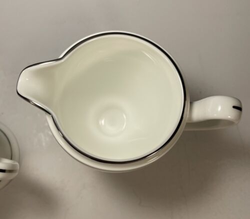 Waterford KILBARRY PLATINUM Sugar & Creamer Bone China Discontinued Pattern - Picture 10 of 16