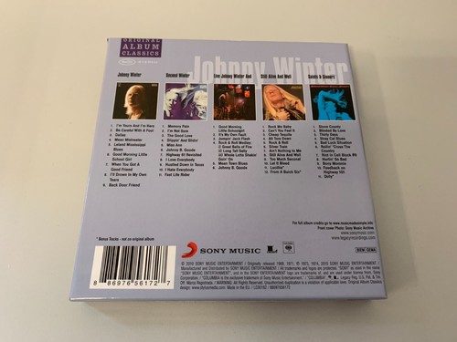 Johnny Winter – Original Album Classics - 5 CD´s © 2010 - 第 2/2 張圖片