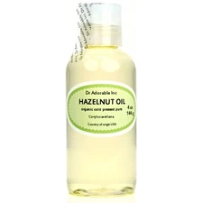 BEST PREMIUM HAZELNUT OIL PURE ORGANIC COLD PRESSED READY TO USE SUPER POTENT