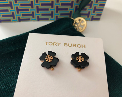 Tory Burch Clover Stud Earrings