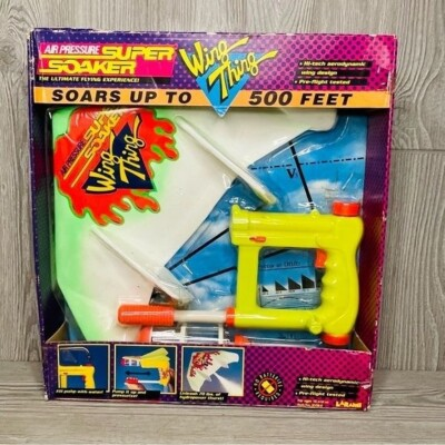 #ad Vintage 1991 Larami Air Pressure Super Soaker Wing Thing retro squirt gun toy $76.50