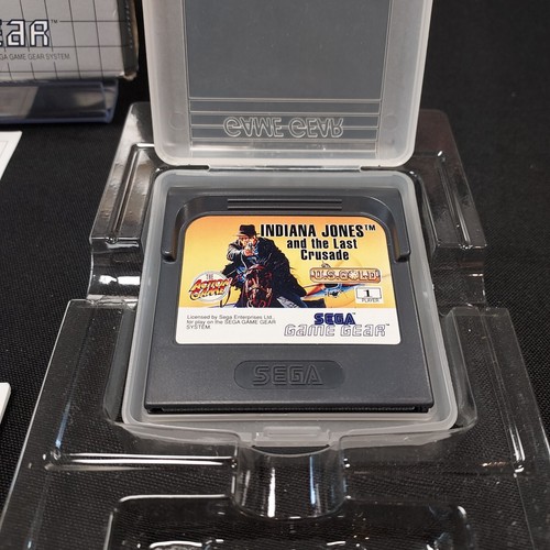 Indiana Jones and the Last Crusade SEGA Game Gear U.S. Gold Complet - Picture 9 of 13