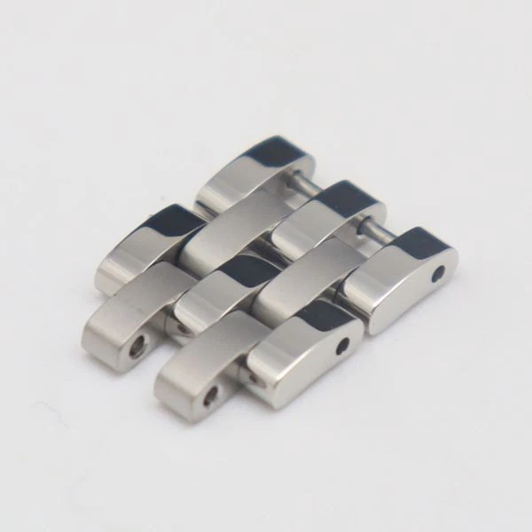Bracelet montre femme GUCCI authentique 2 maillons classe G 5500L pièces argent 14 mm