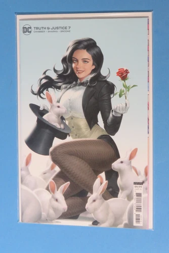 Truth & Justice #7 2021 Jung-Geun Yoon Zantanna Cover Variant NM/NM+
