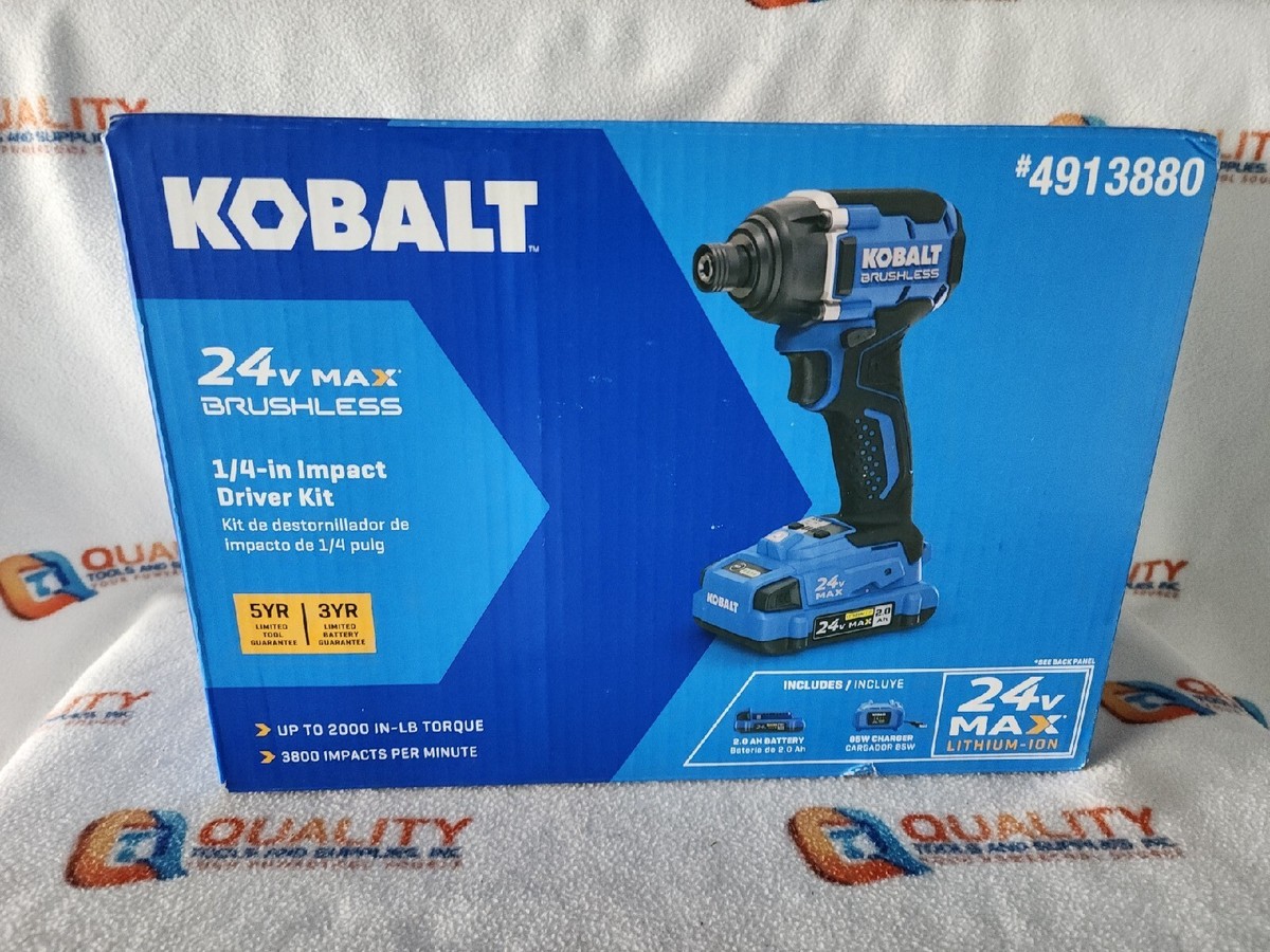 Brushless Cordless Kobalt Brushless 24v Max Drill Brushless