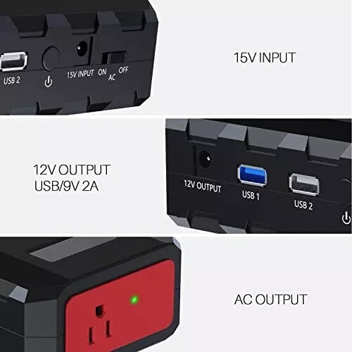 SinKeu 88.8Wh|65Watts Portable Laptop Charger with AC Outlet, A Super Travel.... - Picture 4 of 13