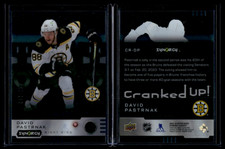 2023-24 Upper Deck Synergy Cranked Up Blue #CR-DP David Pastrnak /399