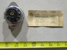 Master Lock Combination Locker Built in Model 1630 With Combo NO KEY INCLUDED