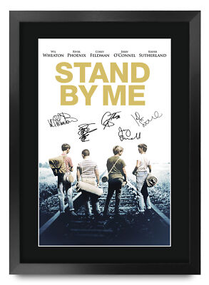 Stand By Me Movie Poster River Phoenix, Corey Feldman A3 Poster