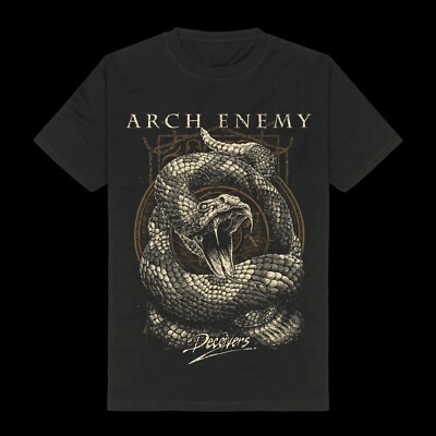 ARCH ENEMY - Deceivers Snake - Big Shirt Plus Size XXXL 3-XL Oversize  