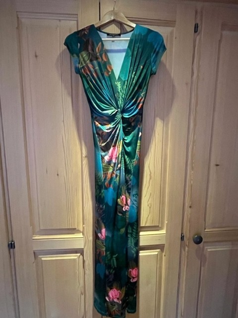 chinese dress ladies Ilse Jacobsen short sleeve long dress
