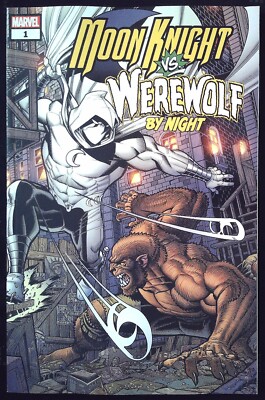 MOON RITTER VS. WERWOLF BEI NACHT: MARVEL TALES (2023) #1 - Neu im Beutel