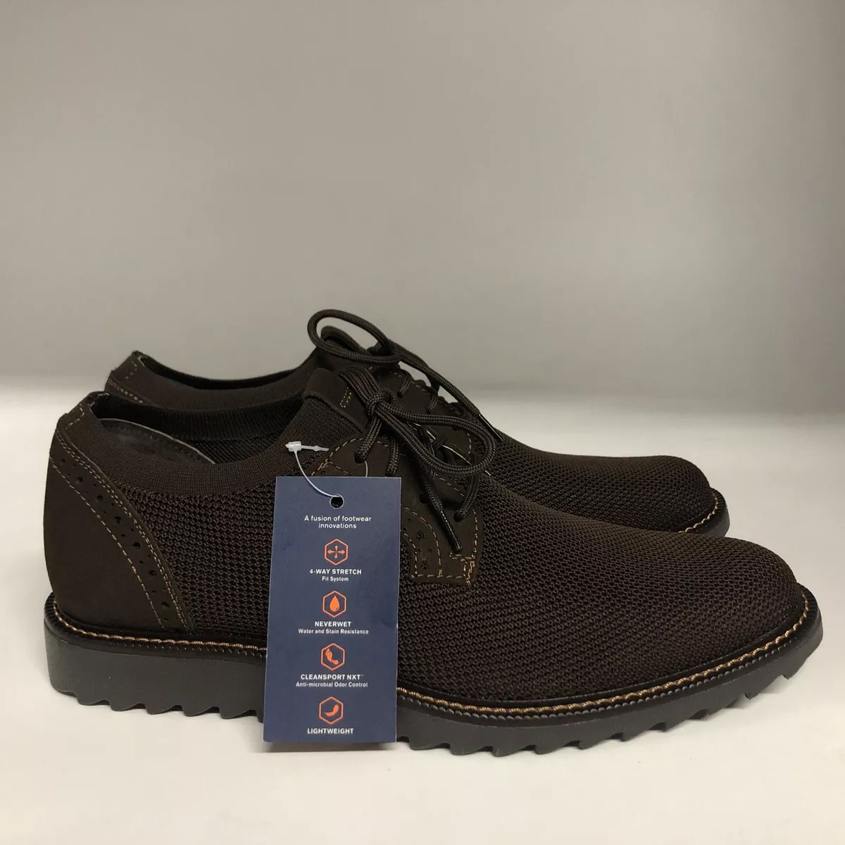 Dockers Einstein Oxford Brown Men s Size 9 eBay