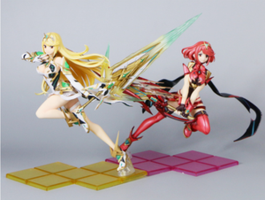 Xenoblade Chronicles 2 Mythra Hikari & Pyra Homura 1/7 PVC Figure New | eBay