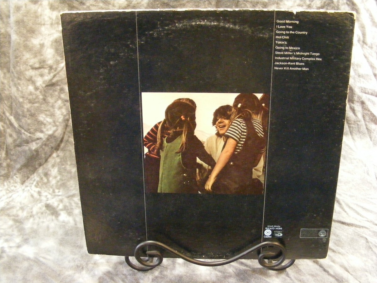 Steve Miller Band Number 5 Capitol Green Label Dead Wax Record LP