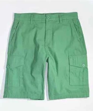 Lifted Research Group Mens LRG Ripstop Green Cargo Shorts NWT 40, 42, 44