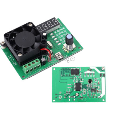 TEC-06 Battery Capacity Tester 16W Electric Load Max 500AH LED Display w/ Fan