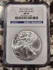 2010 American Silver Eagle Coin - NGC MS69 Early Releases ~ Beautiful Coin!